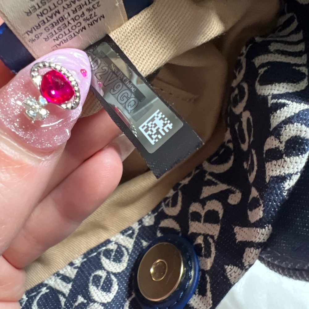 See By Chloe Denim Blue Mini Laetizia Tote Bag - Picture 12 of 13